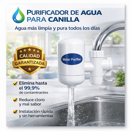 Purificador de Agua para Canilla