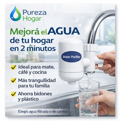Purificador de Agua para Canilla